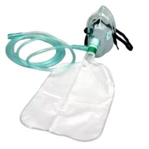 MASCARA DE OXIGENO CON BOLSA DE RESERVORIO ADULTA