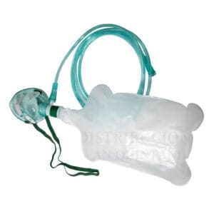 MASCARA DE OXIGENO CON BOLSA DE RESERVORIO NEONATAL