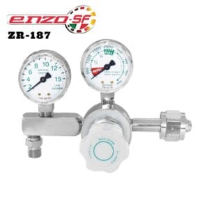 REGULADOR DE OXIGENO DE 2 MANOMETROS ENZO ZR-187