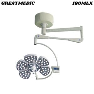 LAMPARA DE QUIROFANO LED TIPO PETALO GREATMEDIC 180MLX