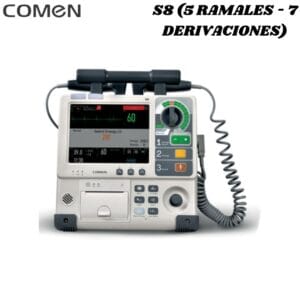 MONITOR DESFIBRILADOR DE 5 RAMALES PARA 7 DERIVACIONES COMEN S8